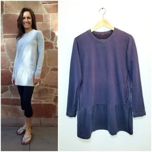 Lululemon Peplum Tunic in Inkwell